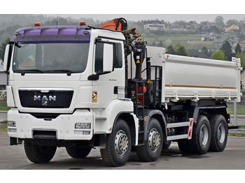 Φορτηγό με γερανό, Φορτηγό ανατρεπόμενο MAN TGS 35.440 * KIPPER 5,80m + KRAN * TOPZUSTAND MAN TGS 35.440 * KIPPER 5,80m + KRAN * TOPZUSTAND: φωτογραφία 5 Φορτηγό με γερανό, Φορτηγό ανατρεπόμενο MAN TGS 35.440 * KIPPER 5,80m + KRAN * TOPZUSTAND MAN TGS 35.440 * KIPPER 5,80m + KRAN * TOPZUSTAND: φωτογραφία 5