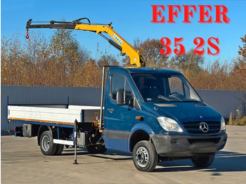 Μικρό φορτηγό με καρότσα MERCEDES-BENZ Sprinter 516