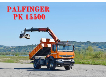 Φορτηγό με γερανό RENAULT Kerax 370