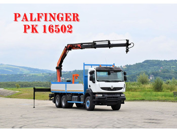 Φορτηγό με γερανό RENAULT Kerax 370