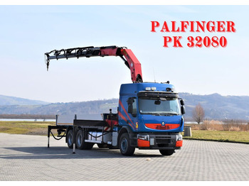 Φορτηγό με γερανό RENAULT Premium 410