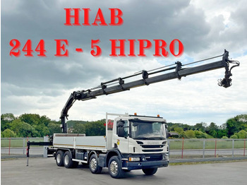 Φορτηγό με γερανό SCANIA P 410