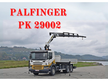 Φορτηγό με γερανό SCANIA P 420
