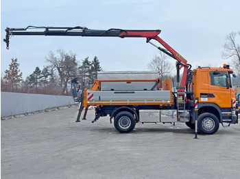 Φορτηγό με γερανό Scania R 420 KIPPER 4,15 m * PK 11002/FUNK * sandblaste: φωτογραφία 5