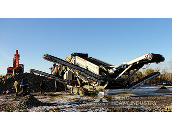 Νέα Κινητός σπαστήρας Liming 300 TPH Gypsum Aggregate Crushing and Screening Plant Layout: φωτογραφία 3
