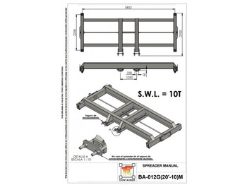 Παρελκόμενα για Ανυψωτικό μηχάνημα TEC Container BA-012G (20 FT): φωτογραφία 2