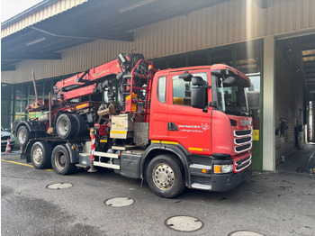 Φορτηγό ξυλείας SCANIA G 490