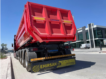 Νέα Επικαθήμενο ανατρεπόμενο EMIRSAN SELF-STEERING, 4 AXLE U TYPE TIPPER: φωτογραφία 2 Νέα Επικαθήμενο ανατρεπόμενο EMIRSAN SELF-STEERING, 4 AXLE U TYPE TIPPER: φωτογραφία 2