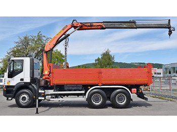Φορτηγό ανατρεπόμενο, Φορτηγό με γερανό Iveco TRAKKER 360 * KIPPER 5,60 m * PK 15500 + FUNK * 6x4: φωτογραφία 5 Φορτηγό ανατρεπόμενο, Φορτηγό με γερανό Iveco TRAKKER 360 * KIPPER 5,60 m * PK 15500 + FUNK * 6x4: φωτογραφία 5