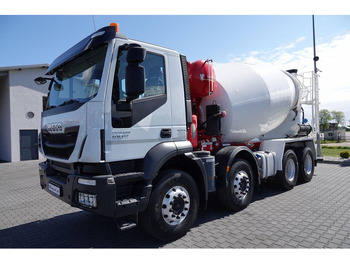 Μπετονιέρα φορτηγό Iveco TRAKKER 410 / 8X4 / BETONOMIESZARKA 9 M3 / PUTZMEISTER / ALUFELG: φωτογραφία 2