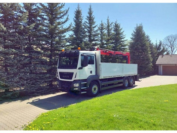 Φορτηγό με ανοιχτή καρότσα MAN TGS 26.400