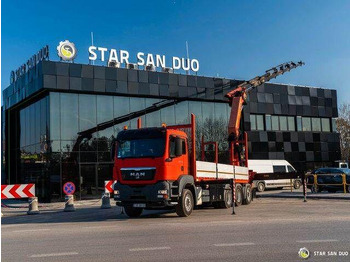 Φορτηγό με ανοιχτή καρότσα MAN TGS 35.400