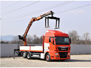 Φορτηγό με ανοιχτή καρότσα MAN TGX 26.440