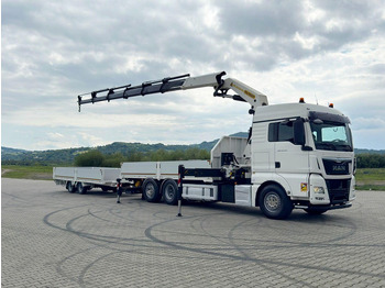 Φορτηγό με ανοιχτή καρότσα MAN TGX 26.440 * PK 41002-EH E + FUNK + Anhänger*TOP: φωτογραφία 2 Φορτηγό με ανοιχτή καρότσα MAN TGX 26.440 * PK 41002-EH E + FUNK + Anhänger*TOP: φωτογραφία 2