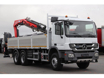 Φορτηγό με ανοιχτή καρότσα MERCEDES-BENZ Actros 3336