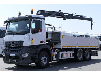 Φορτηγό με ανοιχτή καρότσα MERCEDES-BENZ Arocs