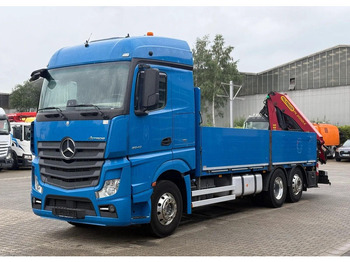 Φορτηγό με ανοιχτή καρότσα MERCEDES-BENZ Actros 2545