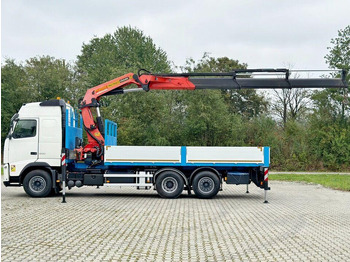 Φορτηγό με ανοιχτή καρότσα, Φορτηγό με γερανό Volvo FH 500: φωτογραφία 5