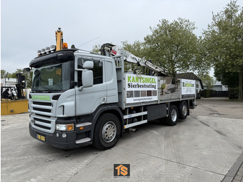 Φορτηγό με ανοιχτή καρότσα SCANIA P 270