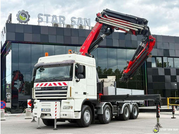 Τράκτορας DAF  XF 105.510 8x4 FASSI F800 XP Crane Fifth wheel: φωτογραφία 2