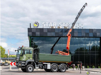 Φορτηγό με γερανό MAN  TGS 35.480 PALFINGER PK 20002 HDS Grapple Tippe: φωτογραφία 3