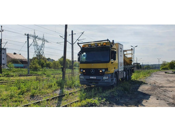 Φορτηγό με εναέρια πλατφόρμα Mercedes-Benz 3344 SRT SCHÖRLING Road Rail Railway Zweiweg .: φωτογραφία 4