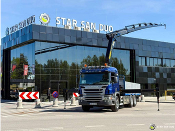 Φορτηγό με γερανό SCANIA P 410