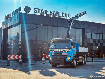 Φορτηγό με γερανό VOLVO FMX 410