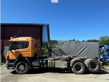 Φορτηγό φόρτωσης γάντζου Scania 124G: φωτογραφία 2 Φορτηγό φόρτωσης γάντζου Scania 124G: φωτογραφία 2