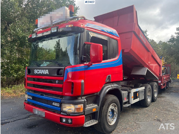 Φορτηγό ανατρεπόμενο SCANIA P124