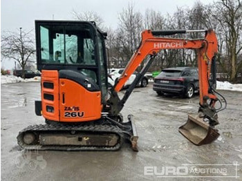 Μίνι εκσκαφέας HITACHI ZX26U-6