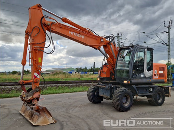 Τροχοφόρος εκσκαφέας HITACHI ZX140W-3