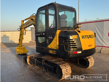 Μίνι εκσκαφέας Hyundai R60-7: φωτογραφία 3