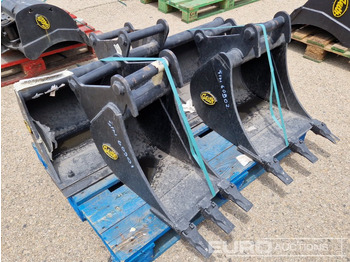Νέα Κουβάς Unused Geith G03R-1200 48" Ditching Bucket, H03-0300 12" Digging Bucket, H03-450 18" Digging Bucket 40mm Pin to suit Mini Excavator / Conjunto Cazos: φωτογραφία 4