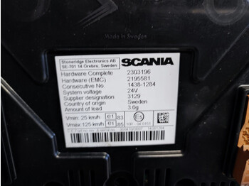 Ταμπλό αυτοκινήτου για Φορτηγό Scania EURO 6: φωτογραφία 3