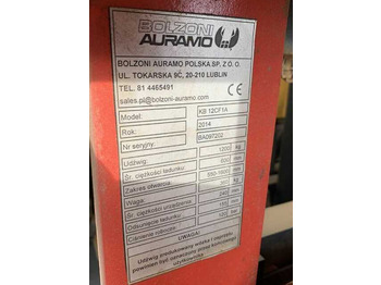 Σφιγκτήρας για Ανυψωτικό μηχάνημα Bolzoni KB12CF1A, Kartonklammer: φωτογραφία 3 Σφιγκτήρας για Ανυψωτικό μηχάνημα Bolzoni KB12CF1A, Kartonklammer: φωτογραφία 3