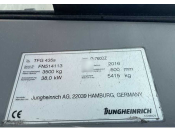 Υγραεριοκίνητο περονοφόρο Jungheinrich TFG435s: φωτογραφία 4 Υγραεριοκίνητο περονοφόρο Jungheinrich TFG435s: φωτογραφία 4