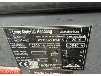 Υγραεριοκίνητο περονοφόρο Linde H25T-02: φωτογραφία 4