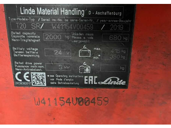 Παλετοφόρο LINDE T20