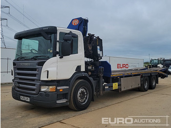 Φορτηγό με ανοιχτή καρότσα SCANIA P 270