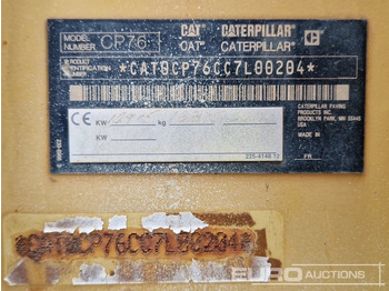 Οδοστρωτήρας CATERPILLAR