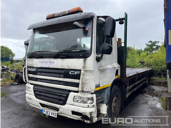 Φορτηγό με ανοιχτή καρότσα DAF CF 75 310
