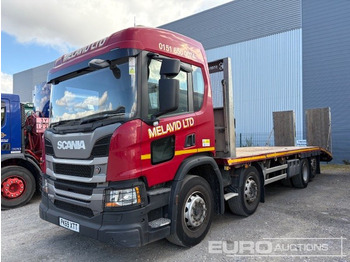 Φορτηγό με ανοιχτή καρότσα SCANIA P 410