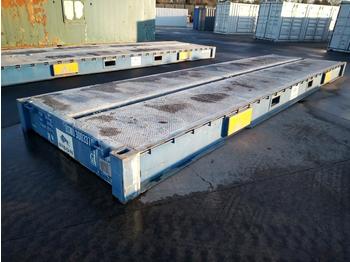 Κινητό αμάξωμα/ Εμπορευματοκιβώτιο 30' Flat Rack Container Bridge: φωτογραφία 1
