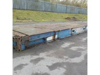 Κινητό αμάξωμα/ Εμπορευματοκιβώτιο 40’ Flat Rack Container: φωτογραφία 1