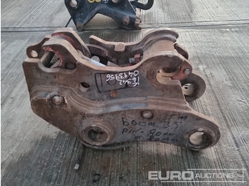 Ταχυσύνδεσμος Hydraulic Double Lock Quick Hitch 80mm Pin to suit 20 Ton Excavator: φωτογραφία 2 Ταχυσύνδεσμος Hydraulic Double Lock Quick Hitch 80mm Pin to suit 20 Ton Excavator: φωτογραφία 2