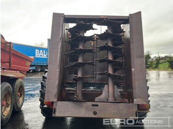Ρυμούλκα για τρακτέρ Marshall VES1500 Single Axle Muck Spreader: φωτογραφία 3 Ρυμούλκα για τρακτέρ Marshall VES1500 Single Axle Muck Spreader: φωτογραφία 3