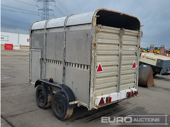 Τρέιλερ μεταφοράς μηχανημάτων Twin Axle Livestock Trailer, Side Door, Ramp: φωτογραφία 3