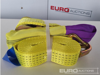 Εξοπλισμού κατασκευών Unused Boss 4M x 50mm 5 Ton Ratchet Straps with Sling (4 of): φωτογραφία 3