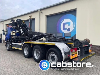 Φορτηγό με γερανό Scania P380 LB 8x4*4 HNA Euro 5 - HIAB 211 E-3 Hipro Crane with remote control + Multilift  XR26S61 Hooklift - Year 2009 - Km 336.501 !! - Good condition: φωτογραφία 5